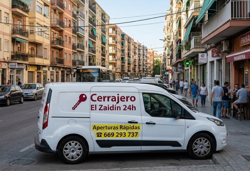 Furgoneta Cerrajero El Zaidín Granada